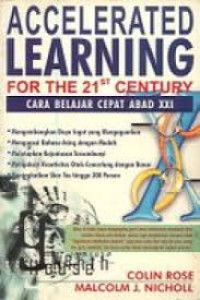 Image of Accelearated Learning : Cara Belajar Cepat Abad XXI