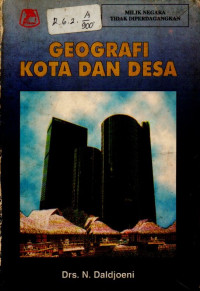 Image of Geografi Kota Dan Desa