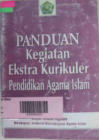 Image of Panduan Kegiatan Ekstra Kurikuler Pendidikan Islam